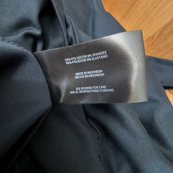 GapFit Black Active Tank Dress Womens Small NWT - Picture 3 of 3